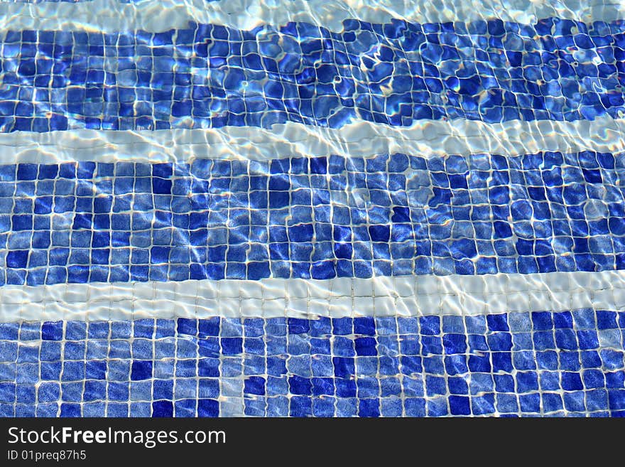 Blue Water In Swimming Pool