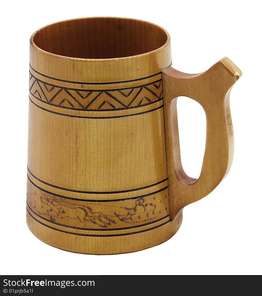 Wooden Beer Mug