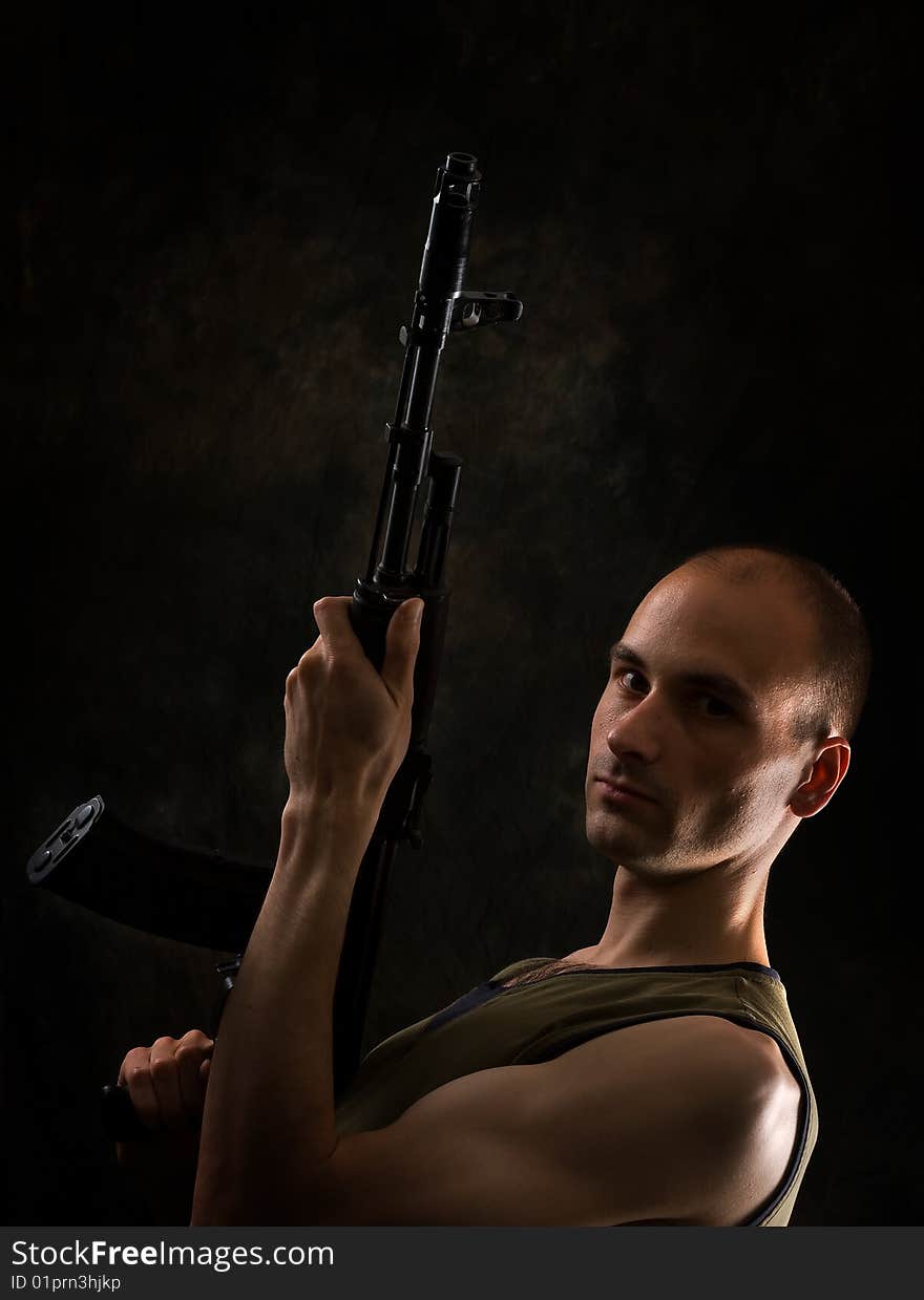 Man With The Kalashnikov Gun