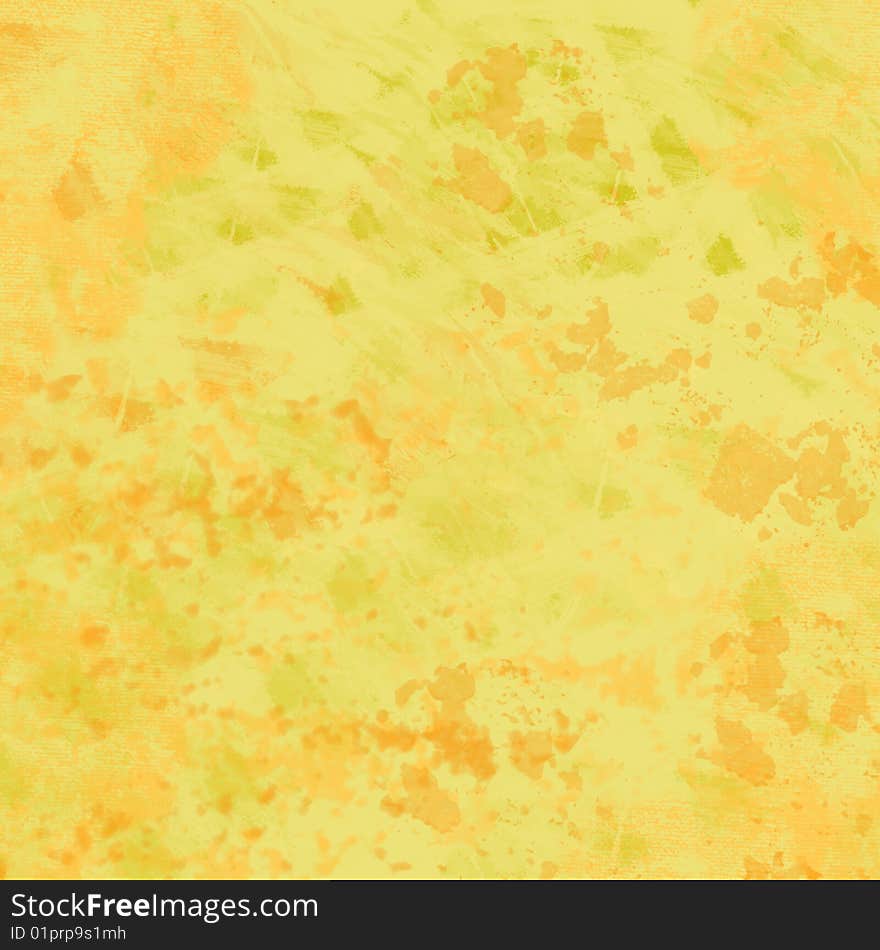 Yellow and green grunge background