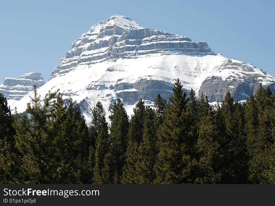 Snow Covered Mountain