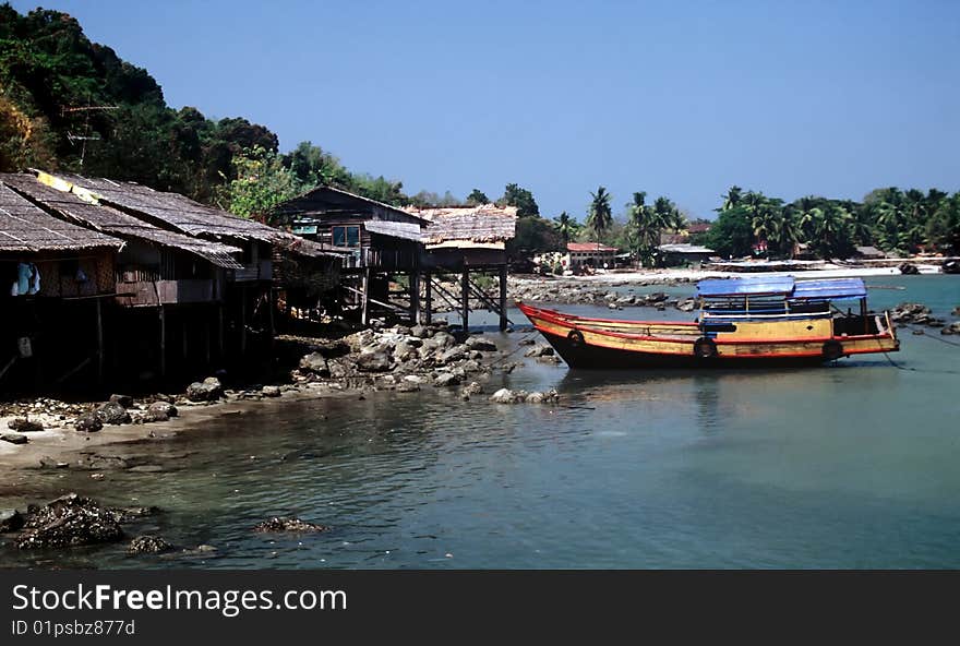 Fishing Village,Myanmar