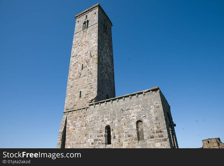 Portrait of the old tower