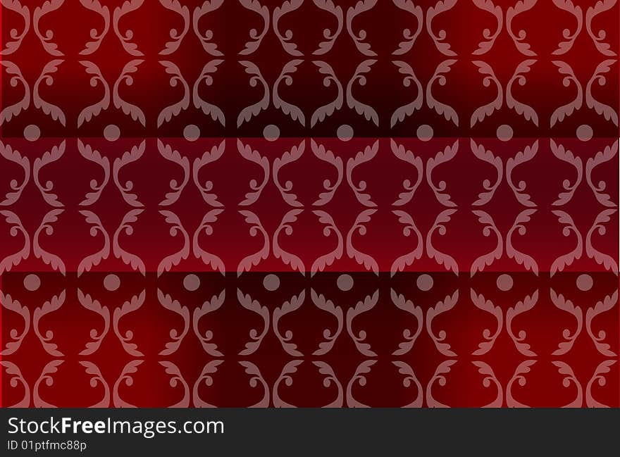 Seamless royal damask wallpaper pattern.