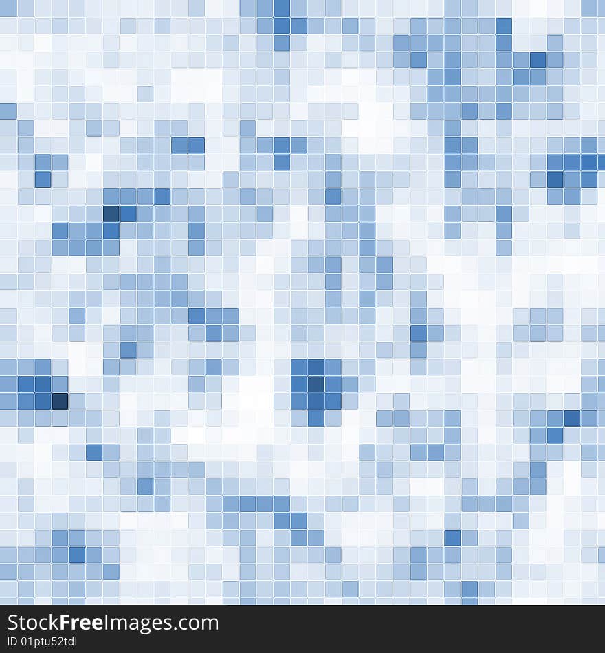 Abstract colour background in blue and white, illustration. Abstract colour background in blue and white, illustration.