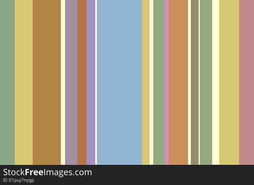 Retro background with vertical stripes