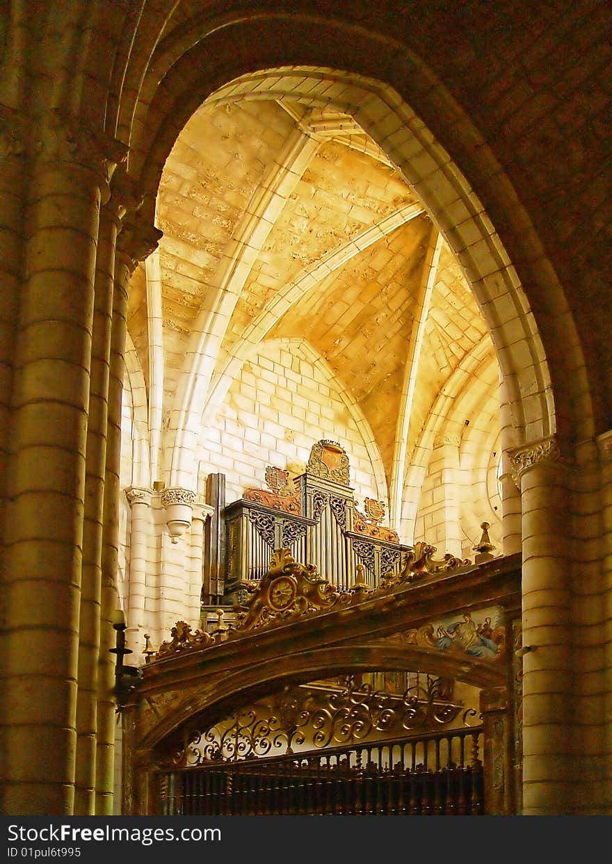 The Church Of Covarrubias, Burgos, Spain