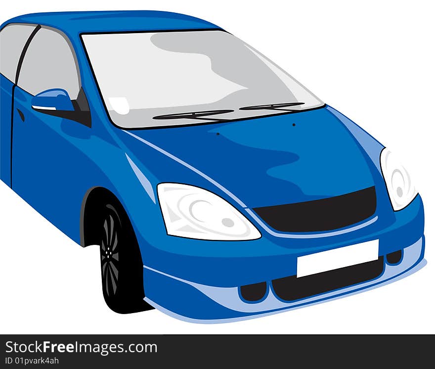 Blue Car