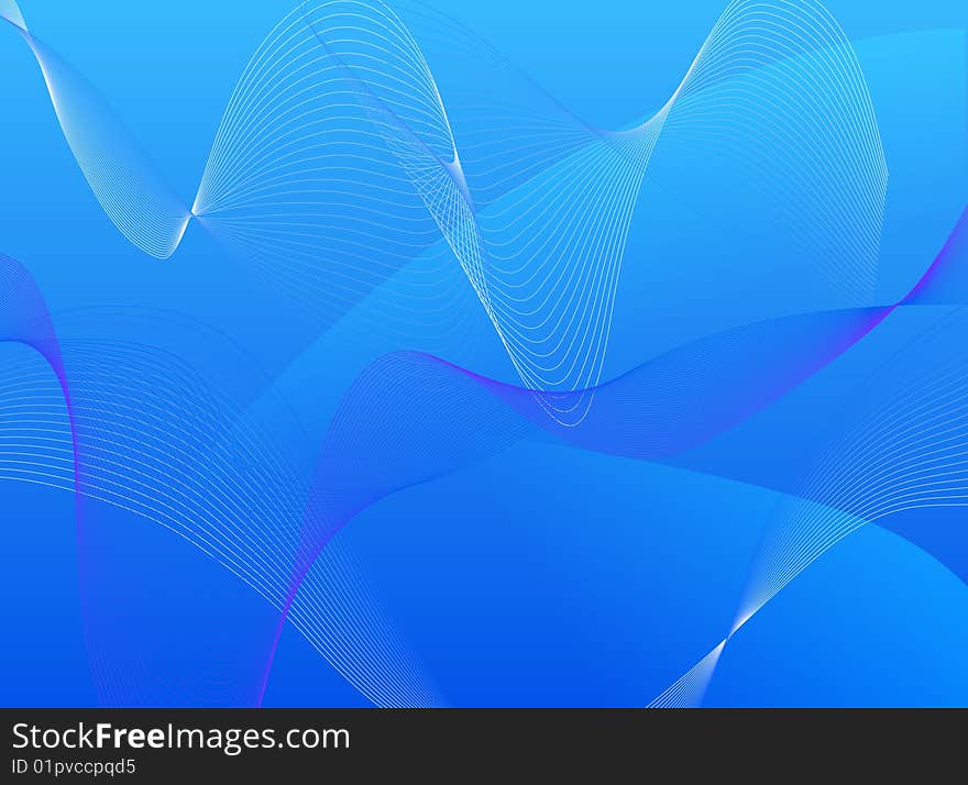 Abstract wave background