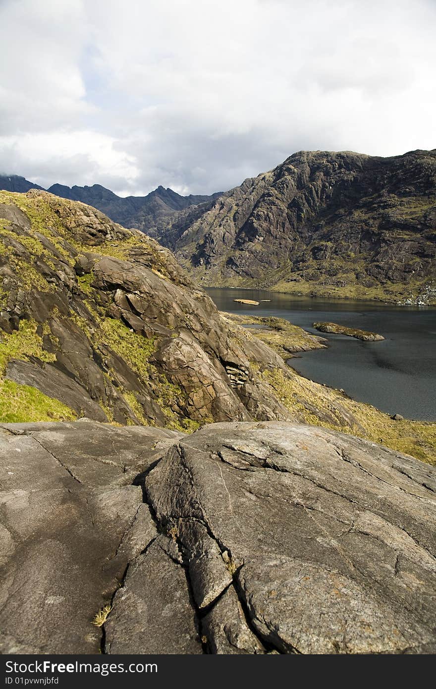 Fresh Water Loch on Isle of Skye