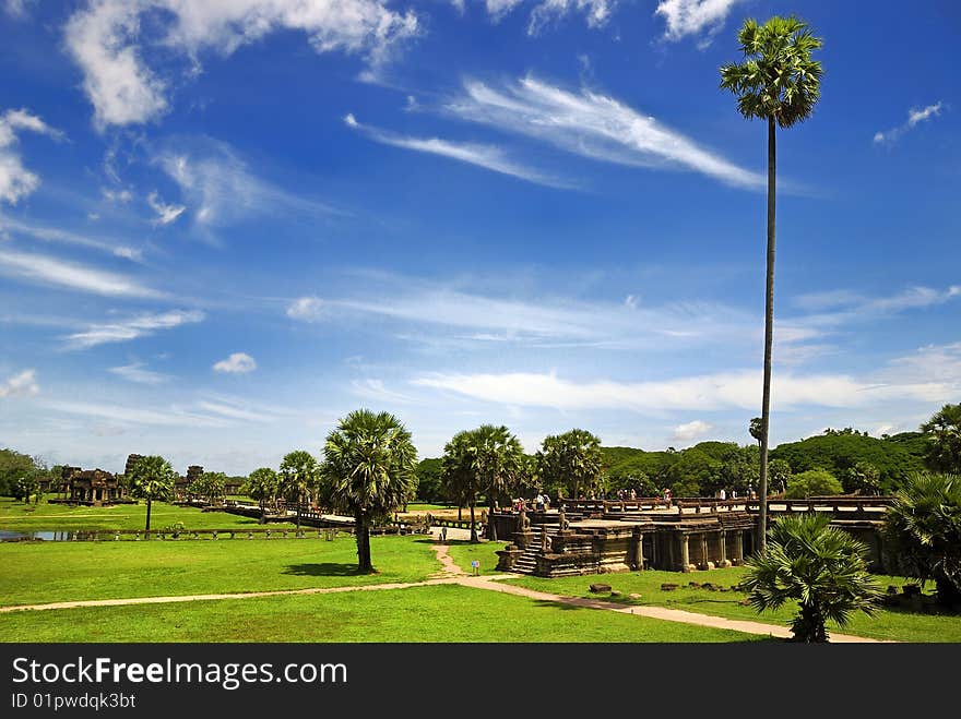 Historical, ancient and ruins Temple in Cambodia. Historical, ancient and ruins Temple in Cambodia