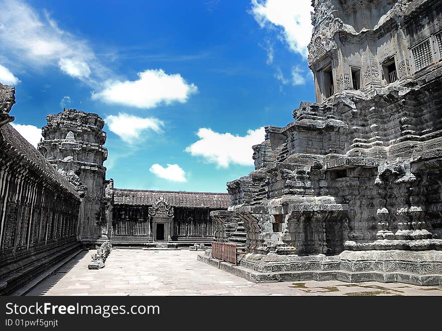 Historical, ancient and ruins Temple in Cambodia. Historical, ancient and ruins Temple in Cambodia