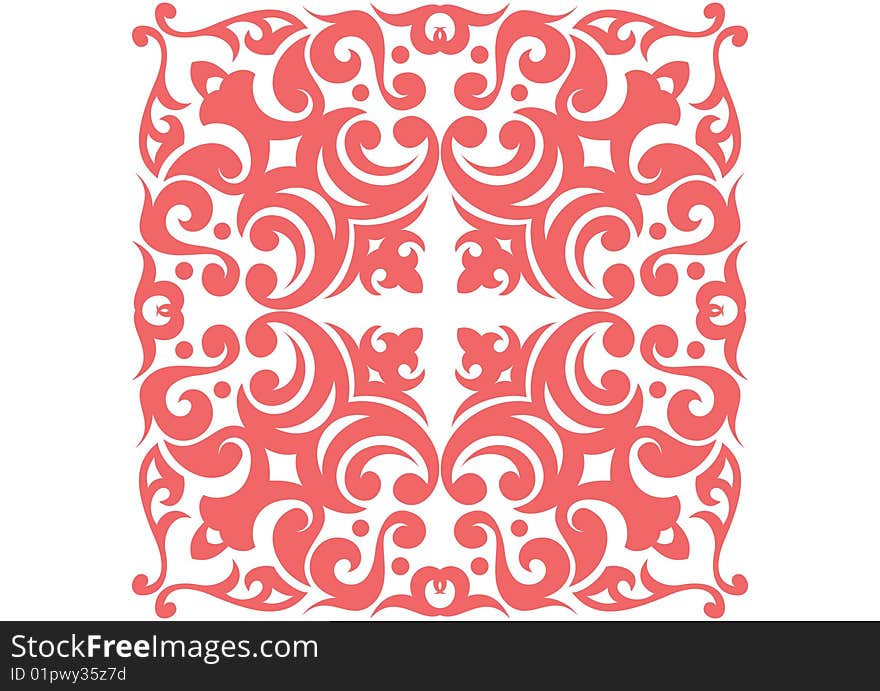 Decorative border and very nice texture design. Decorative border and very nice texture design