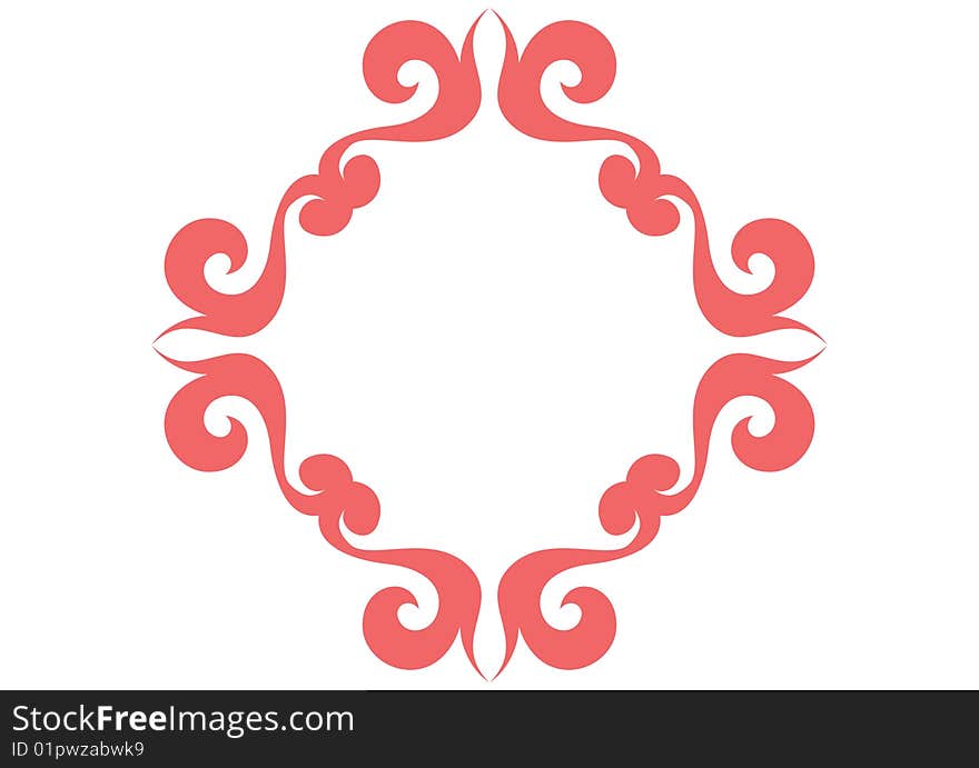 Decorative border and very nice texture design. Decorative border and very nice texture design