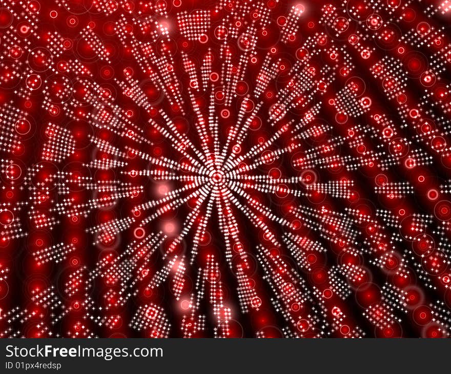 Red pattern background