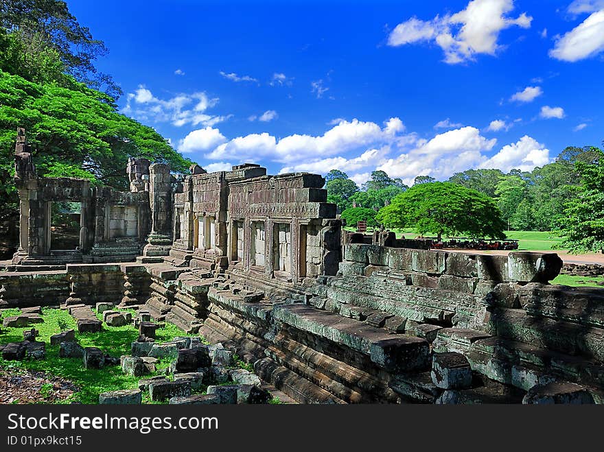 Historical, ancient and ruins Temple in Cambodia. Historical, ancient and ruins Temple in Cambodia