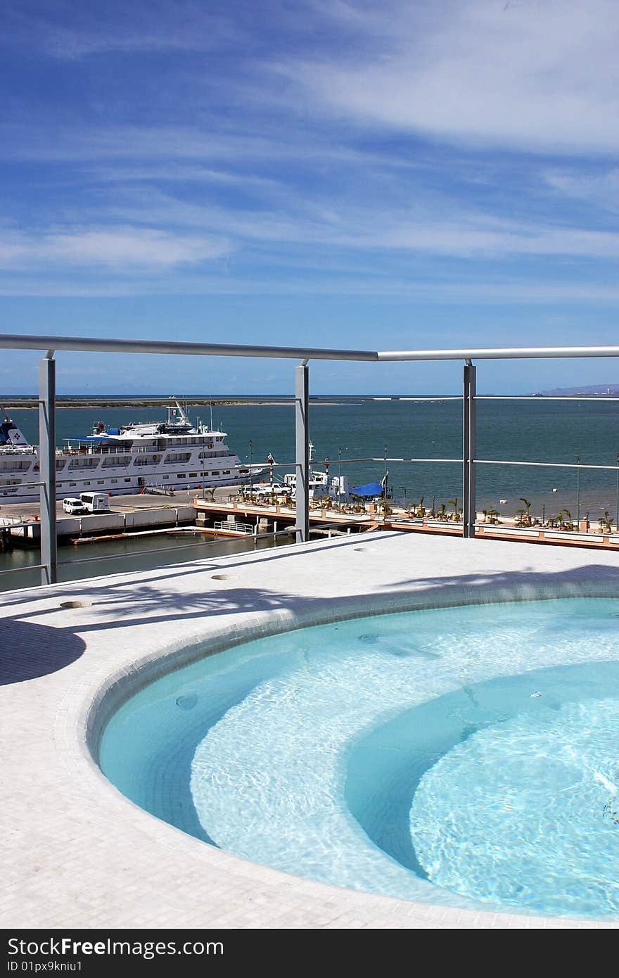 Pool in La Paz, Baja California Sur, Mexico