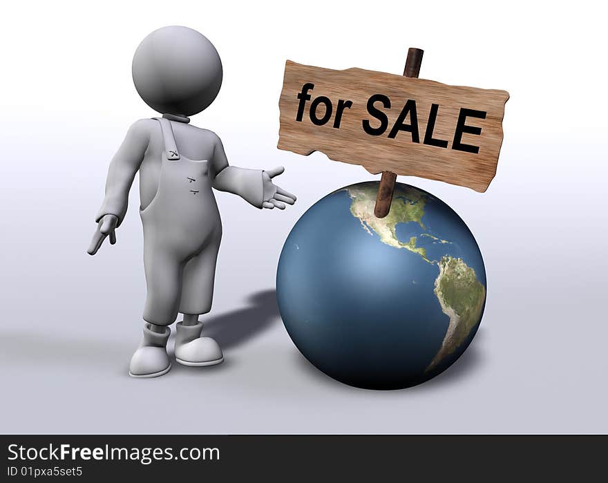 World for sale