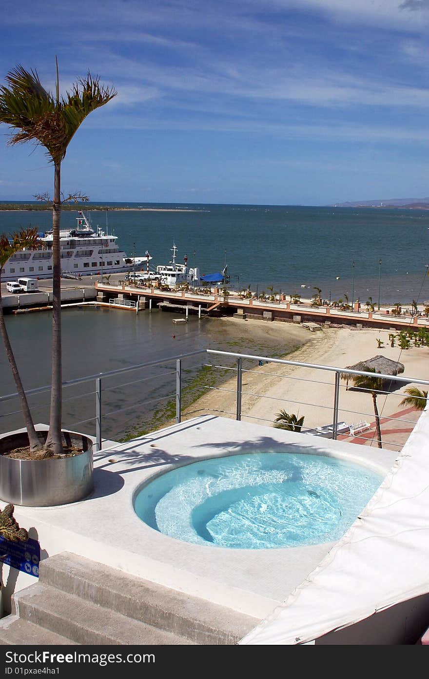 Pool in La Paz, Baja California Sur, Mexico