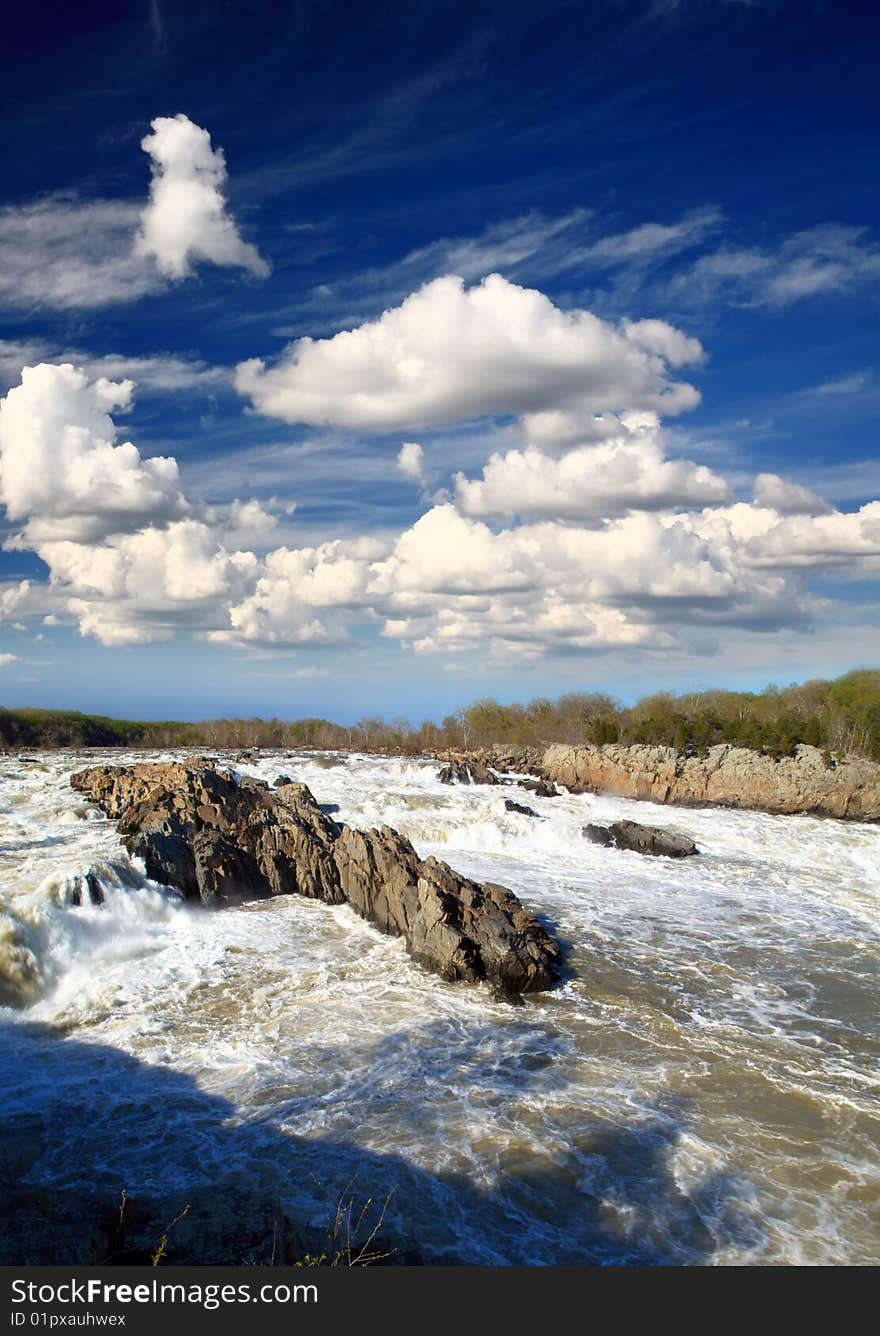 Potomac River Great Falls National Park, DC