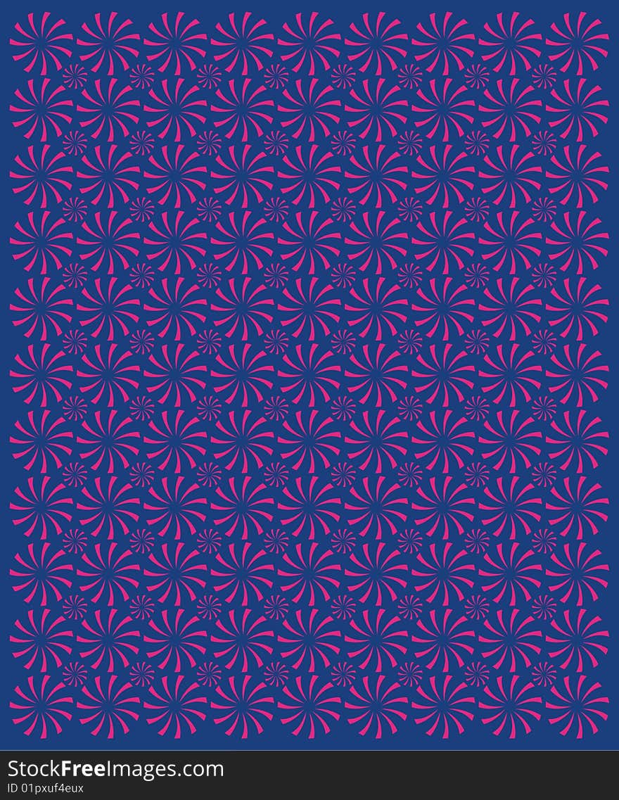 Vector illustration of floristical pattern. Vector illustration of floristical pattern