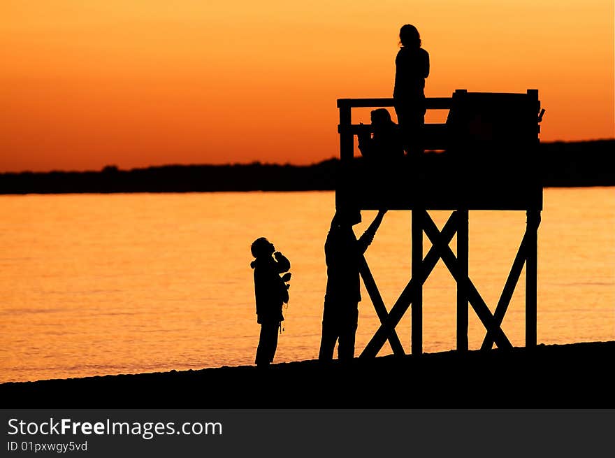 Golden Cape Cod Sunset