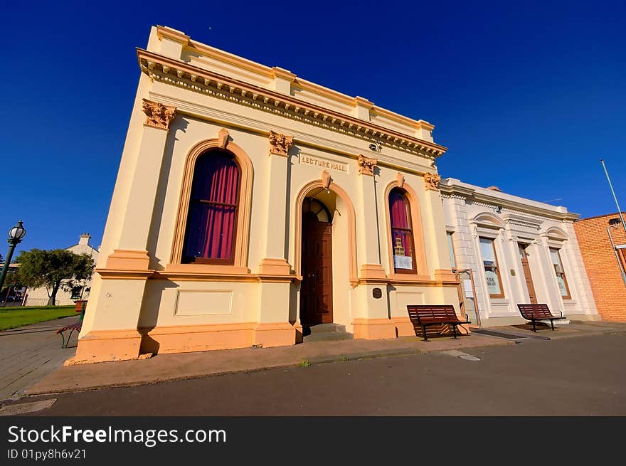 Lecture Hall And Public Library