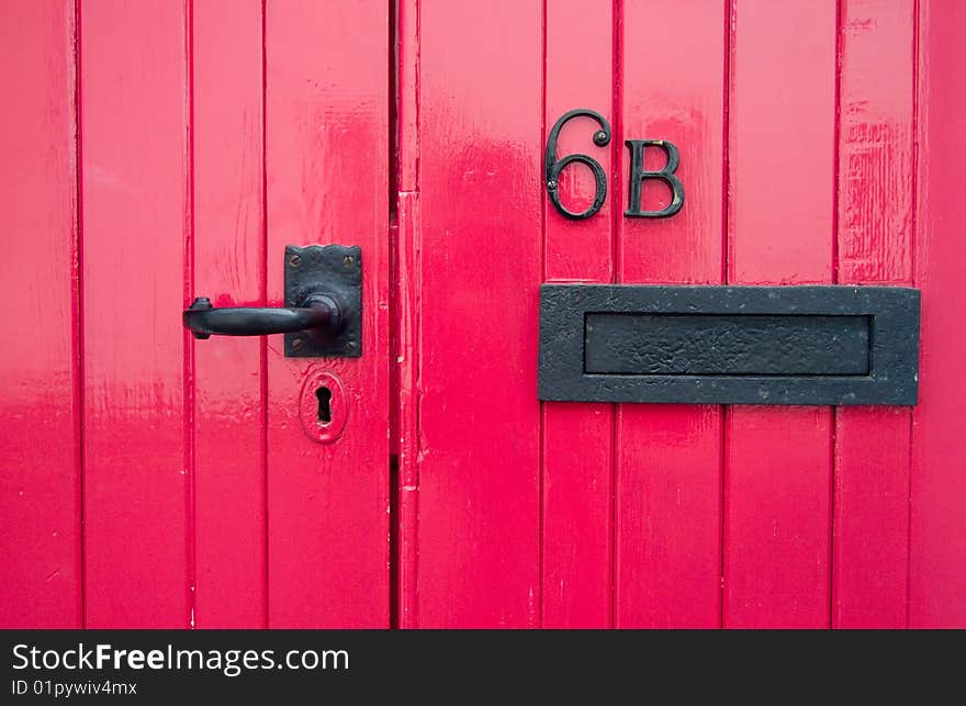 Red door