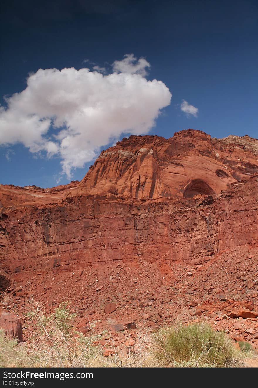 Colorful Desert Landscape