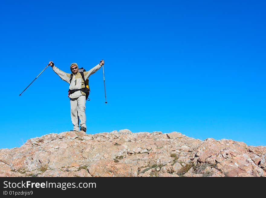 Hiking in the Crimea mountains