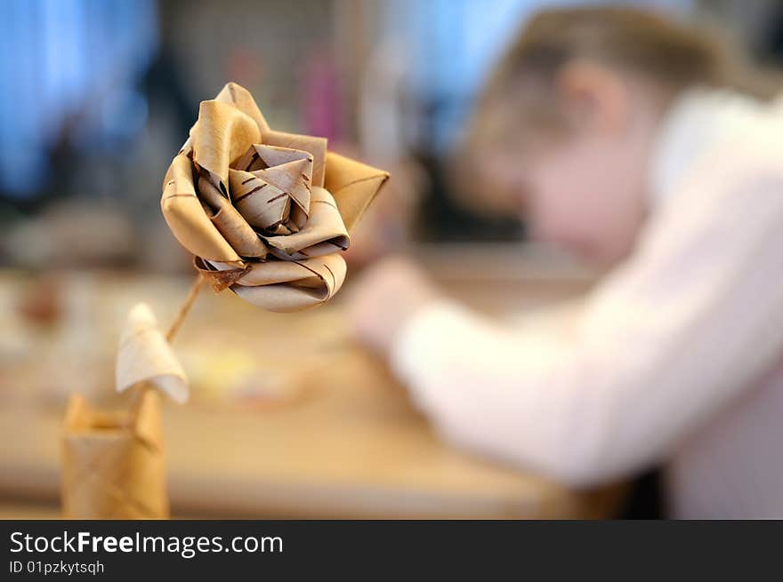 On employment on weaving from birch bark. On employment on weaving from birch bark.