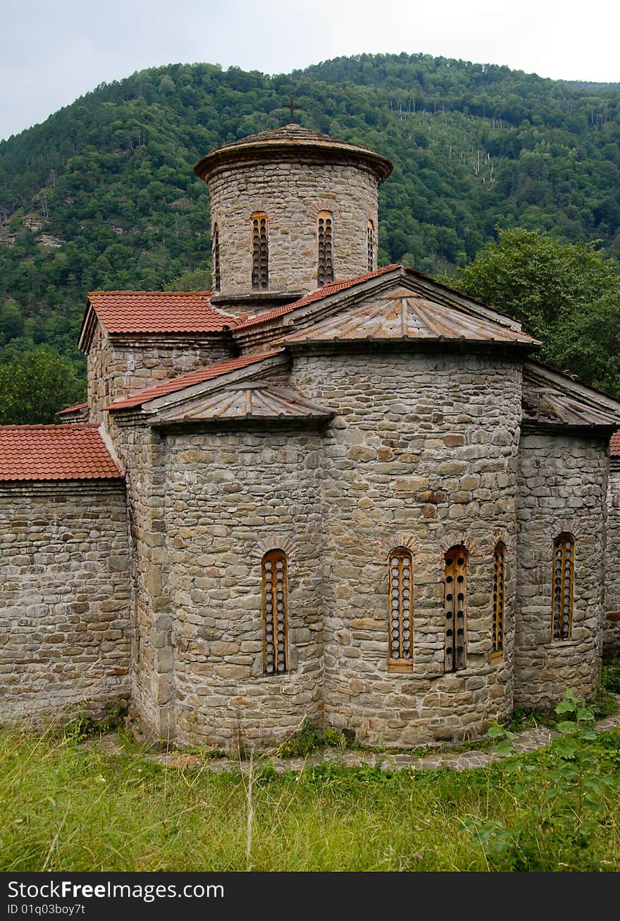 Old church in mountains