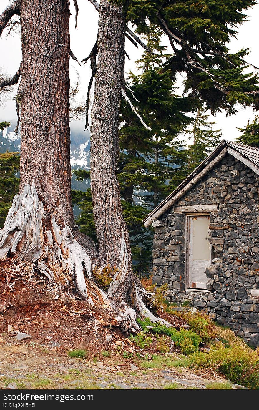 Stone cabin