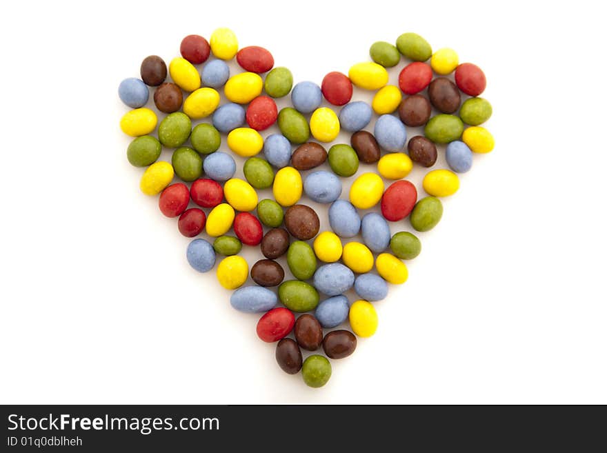 Candy heart for valentine's day. Candy heart for valentine's day