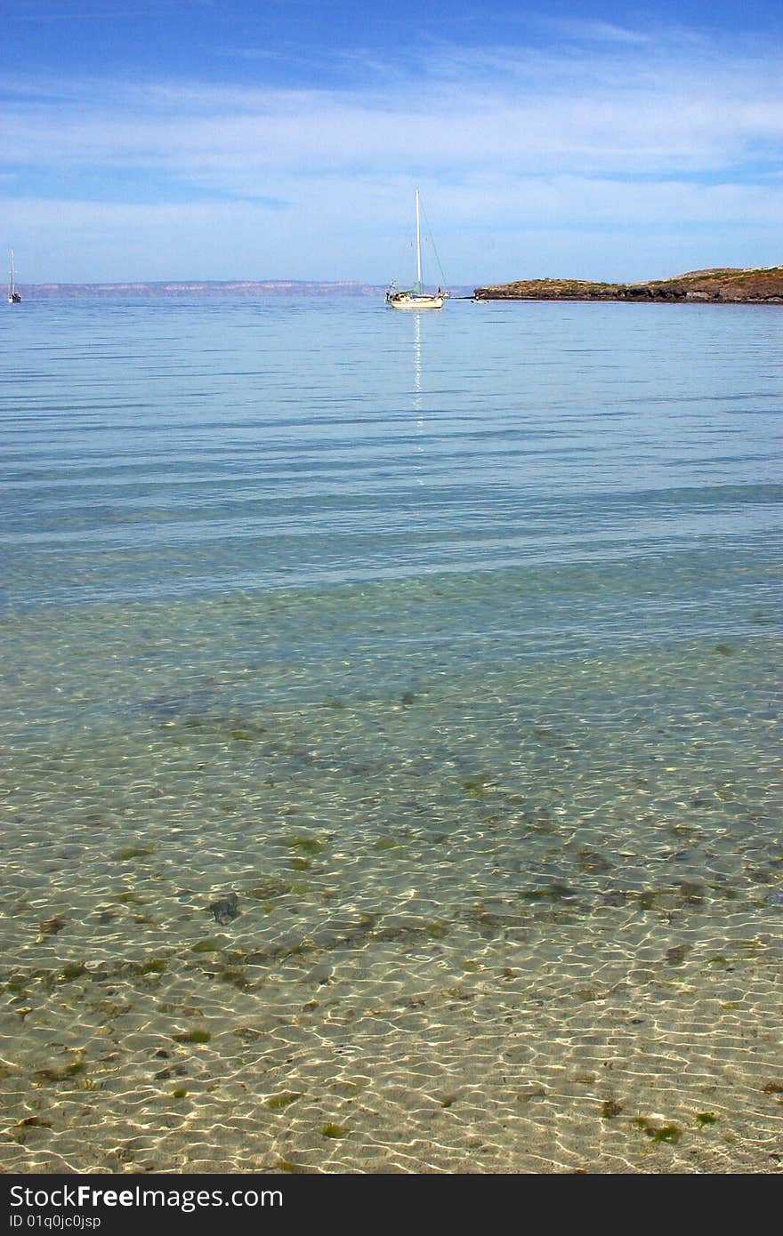 Balandra beach, near of La Paz, Baja California Sur, Mexico