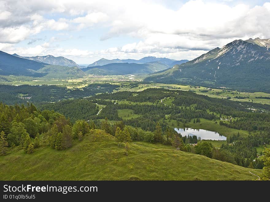 View to the valley