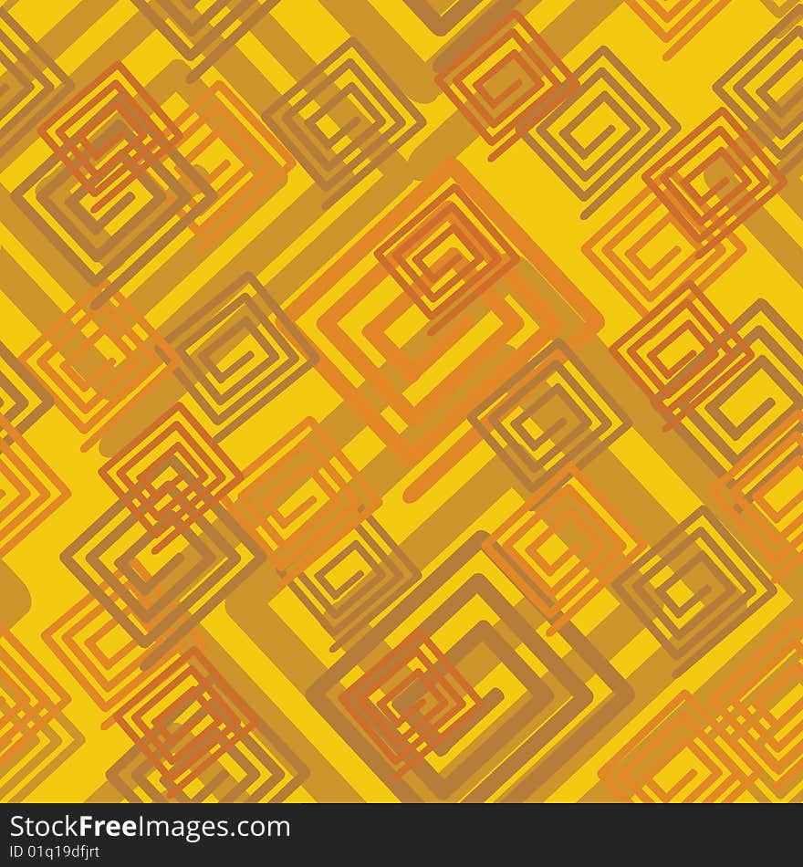 Seamless yellow pattern