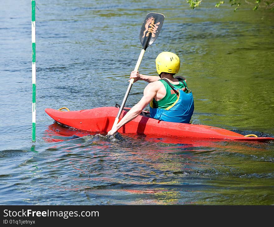 Kayaker