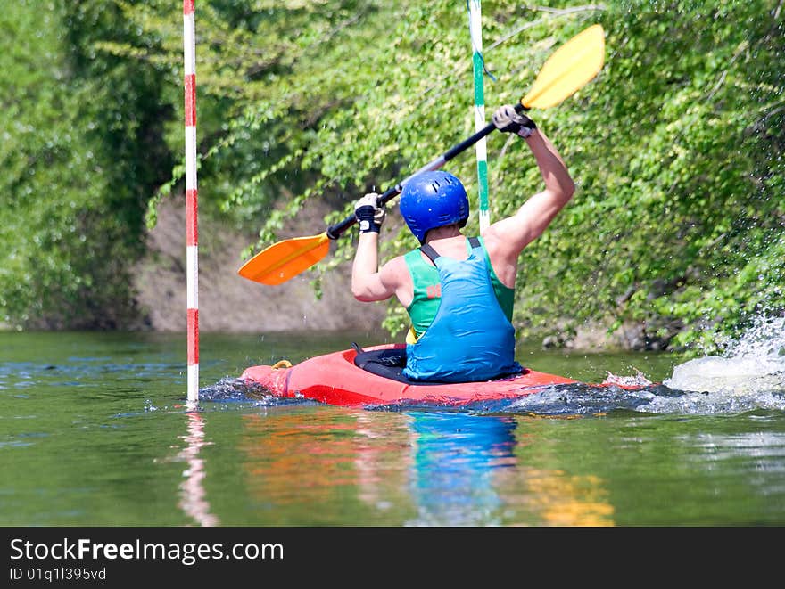 Kayaker