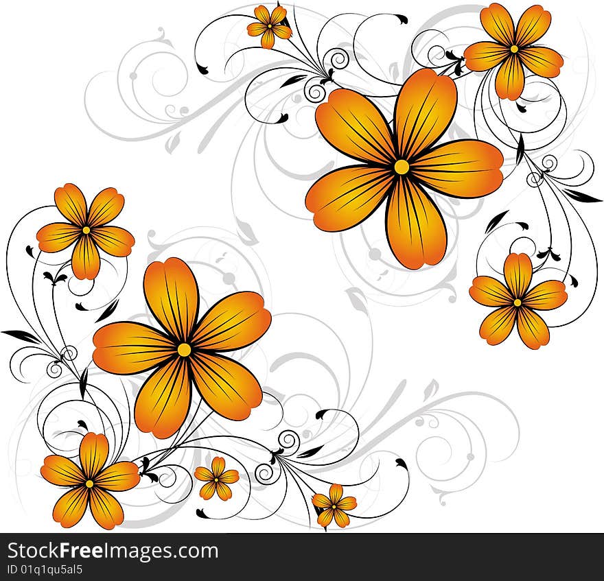 Floral Abstract Background