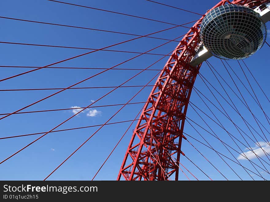 Futuristic bridge