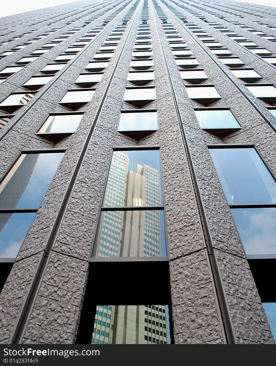 Skyscraper reflection