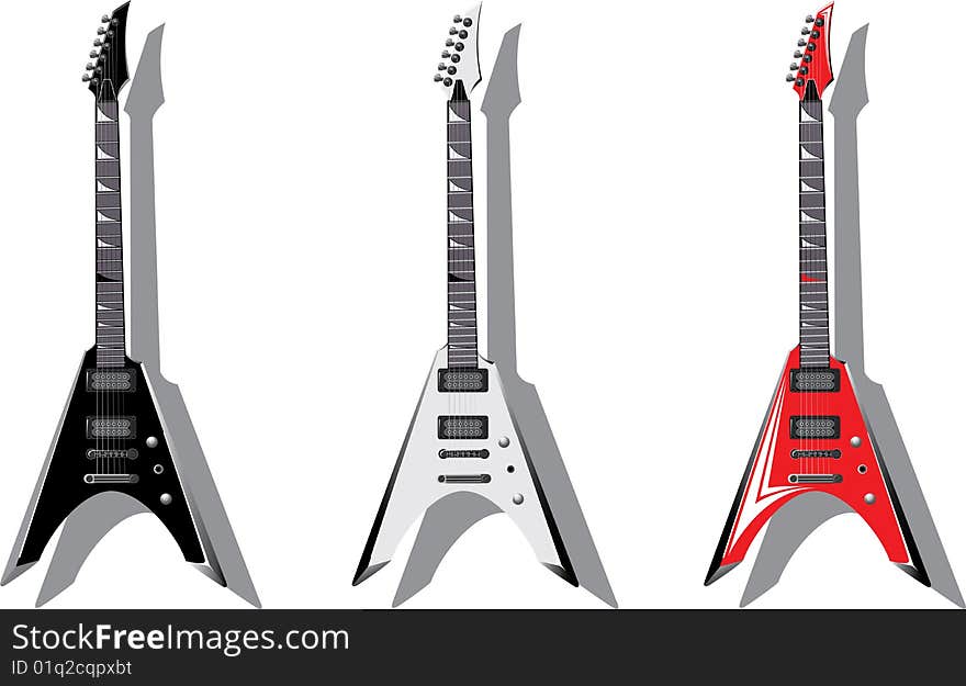 Vector series. Electric guitars