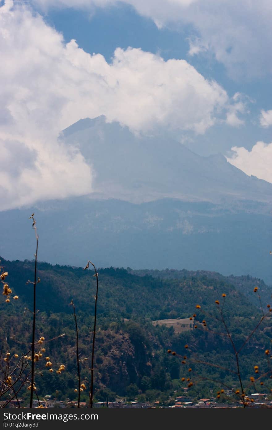 Iztaccihuatl volcano