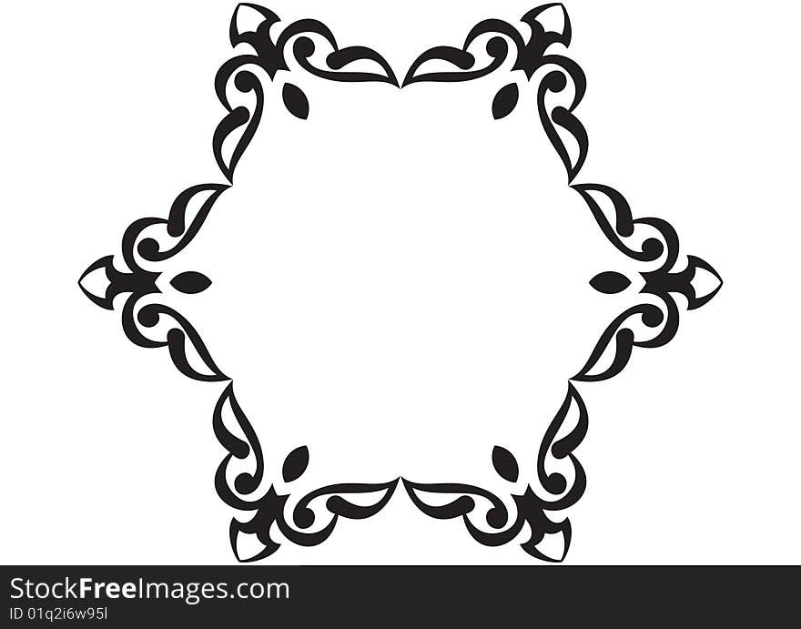 Decorative border and very nice texture design. Decorative border and very nice texture design