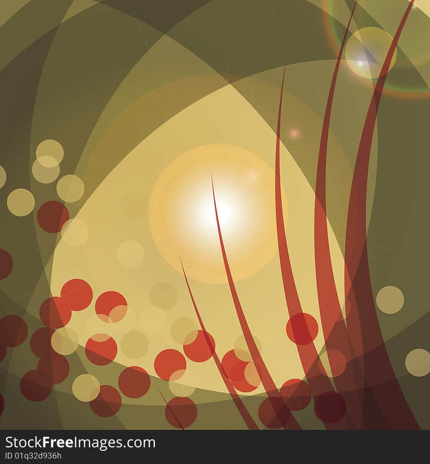 Abstract Background Clean Design