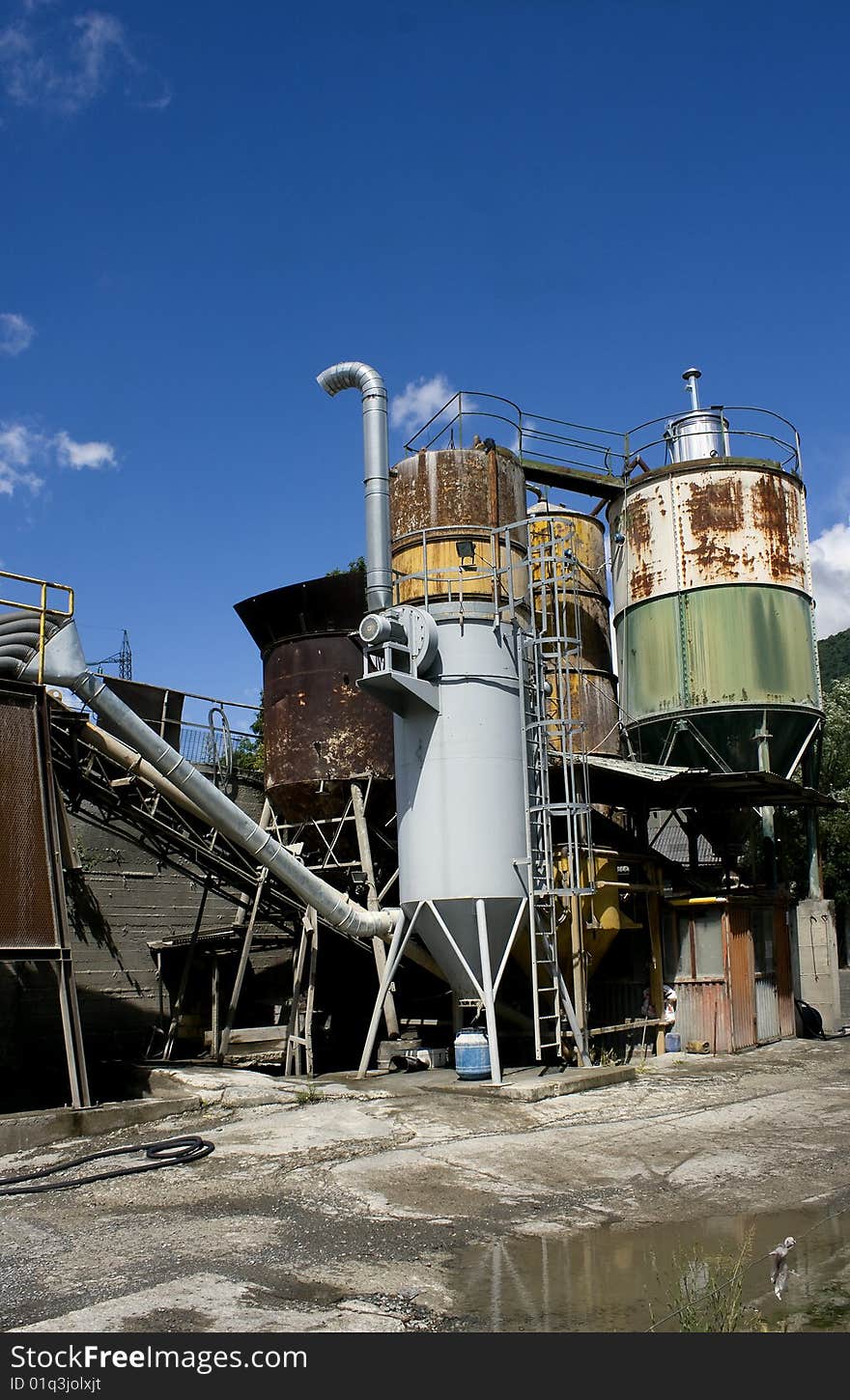 Silos of an old industry