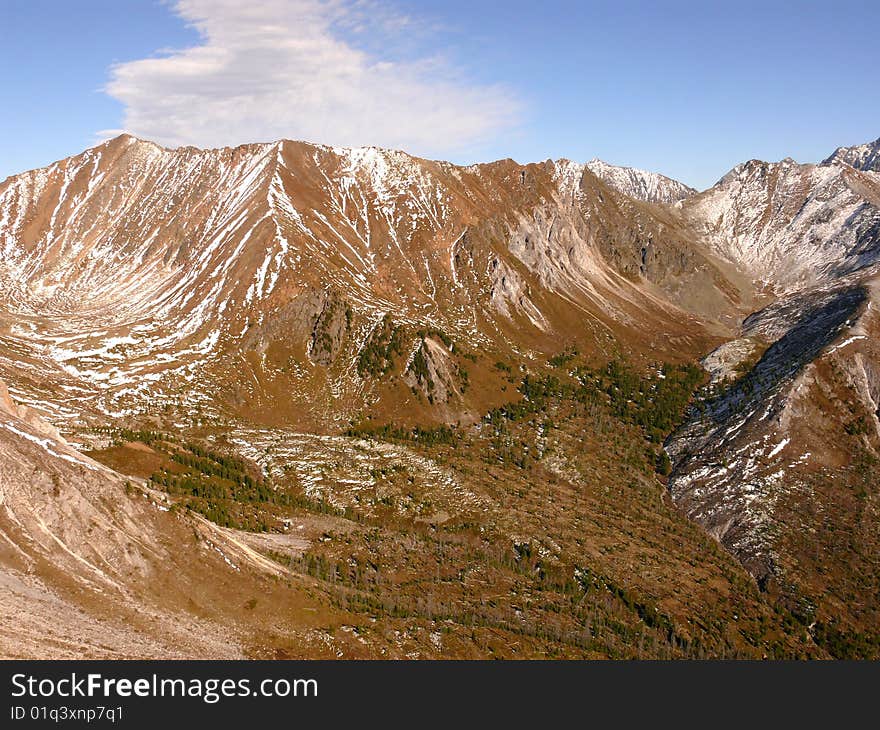 Green mountains