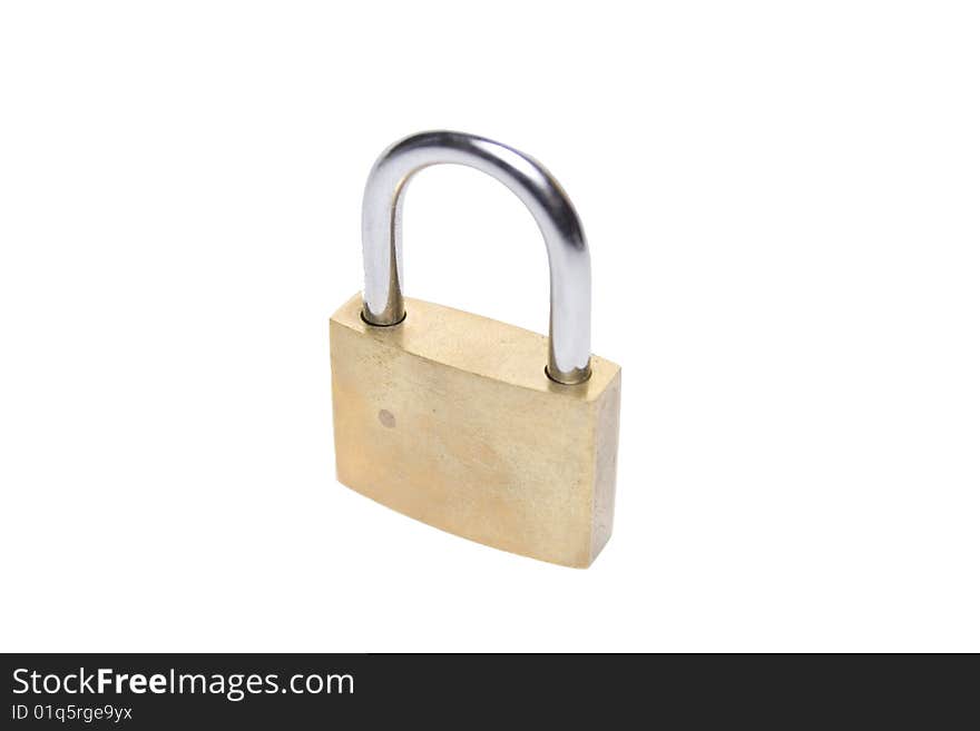 The hinged lock for closing of doors. The hinged lock for closing of doors