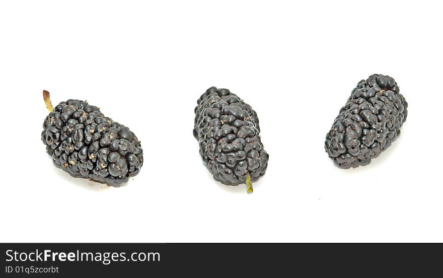 Black mulberries